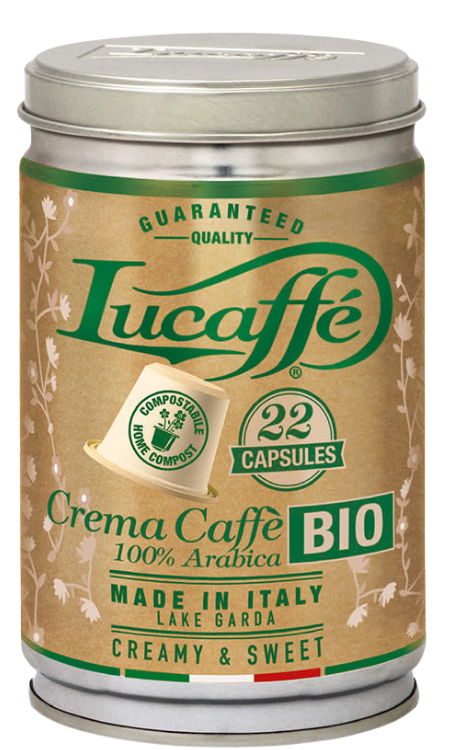 Lucaffè Crema Caffé Bio Nespresso®*-kompatible Kapseln