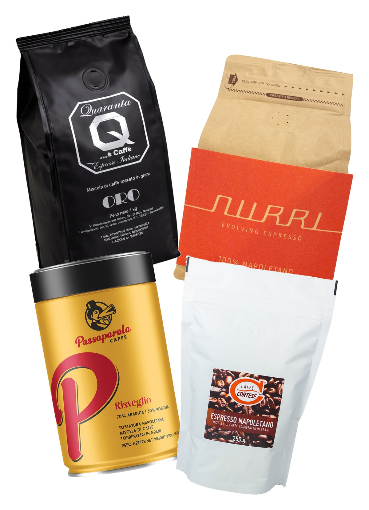 Probierset Espresso Säurearm Süd