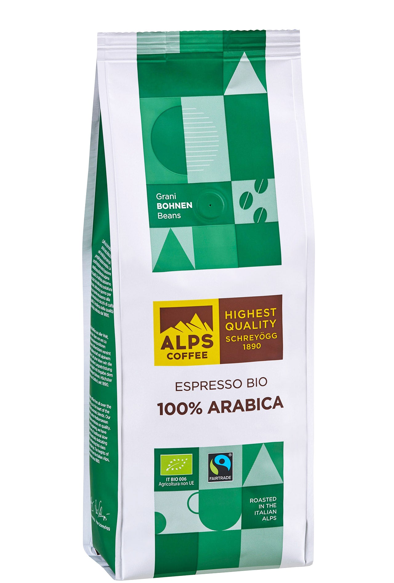 Alps Coffee 100% Arabica BIO Espresso