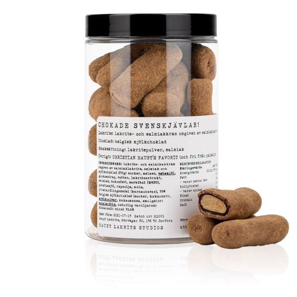 Haupt Lakrits Svenskjävlar mit Schokolade