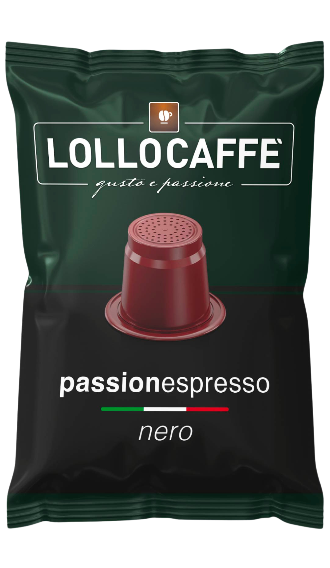 Lollo Caffe Nero Nespresso®*-kompatible Kapseln