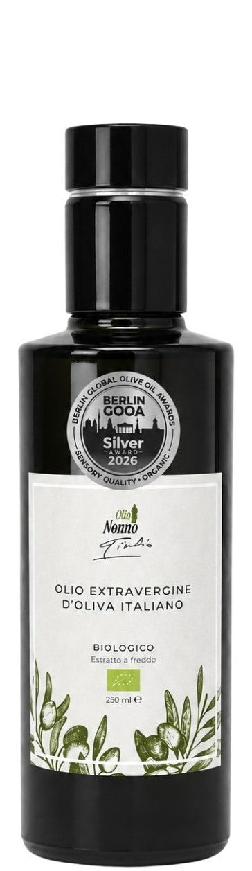 250 ml Flasche mit Olivenöl aus Sizilien
