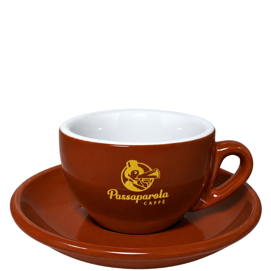 Passaparola Cappuccino Tasse Braun