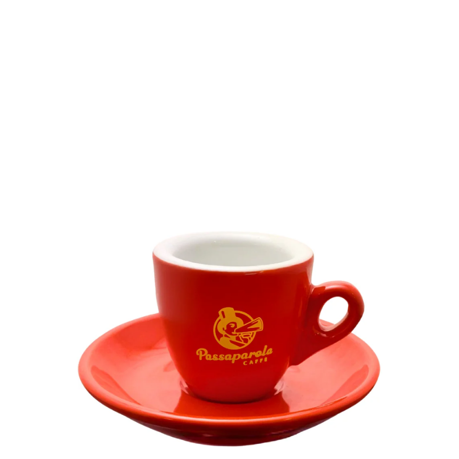 Passaparola Espresso Tasse dickwandig - Rot