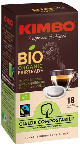 Kimbo ESE Bio Fairtrade Espresso Pad 
