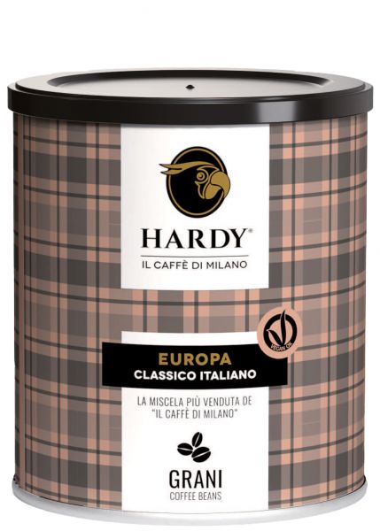 Hardy Europa Espresso ganze Bohne - 250g Dose