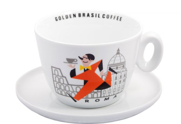 Golden Brasil Cappuccinotasse