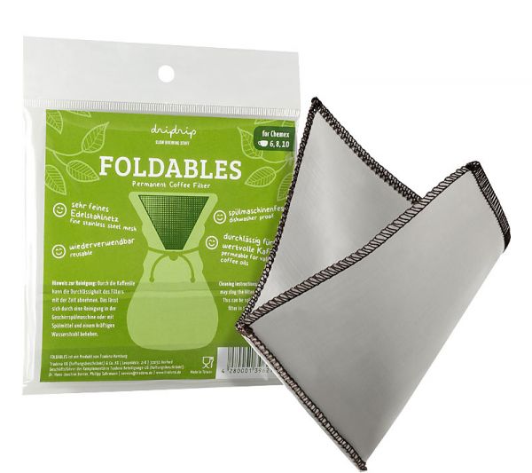 Dripdrip Foldables Filter Chemex