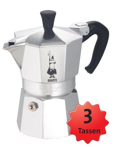 Bialetti Moka Express 3 Tassen