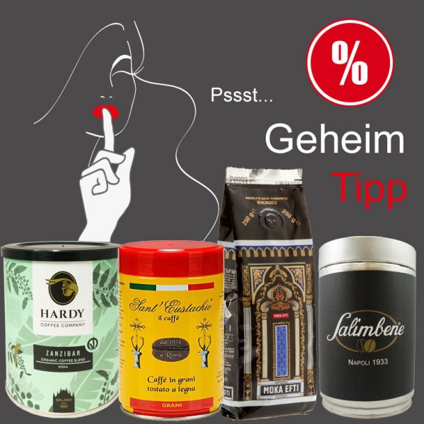 Espresso Probierset Geheimtipp