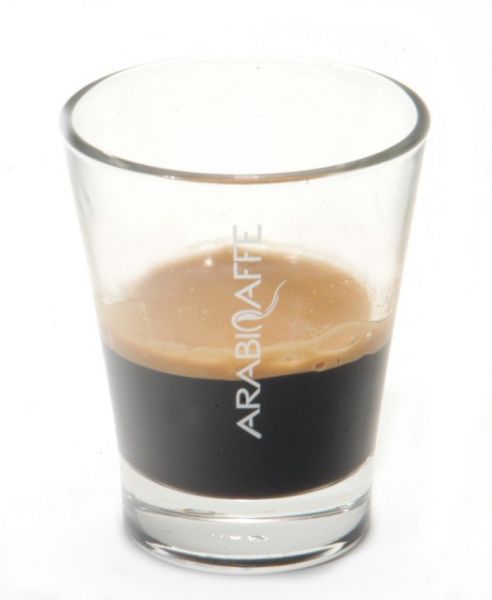 Arabicaffe Espresso Glas