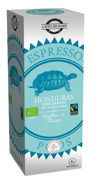 Cafés Richard Honduras Bio & Fairtrade ESE Pads