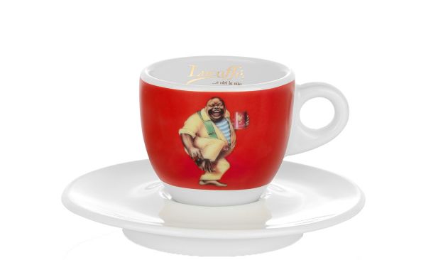 Lucaffe Espresso Tasse Rot