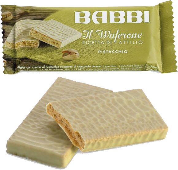 Babbi Waferone mit Pistazie