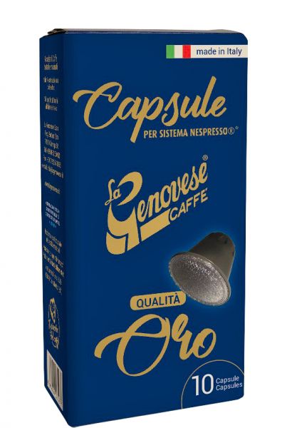 La Genovese Oro Nespresso®*-kompatible Kapseln