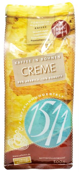 Fünfzehnhundertelf 1511 Kaffee Creme