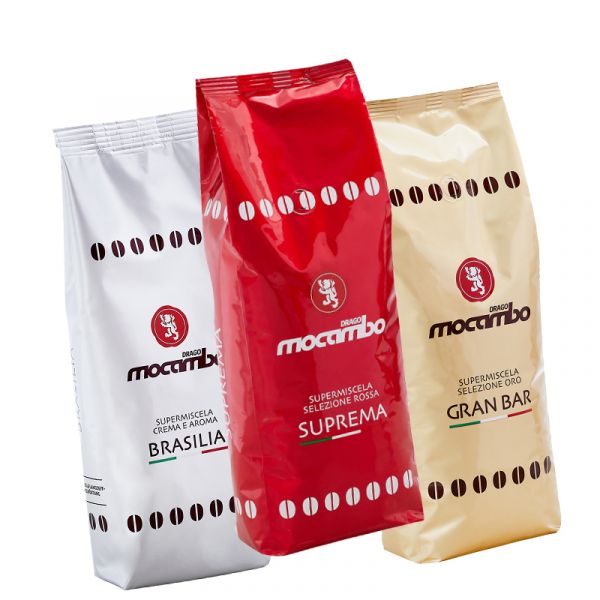 Mocambo Kaffee Espresso - 3 Sorten im Set
