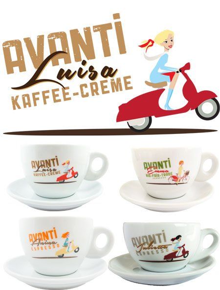 Avanti Milchkaffeetassen Set 