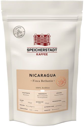 Speicherstadt Kaffee Nicaragua 100% Arabica