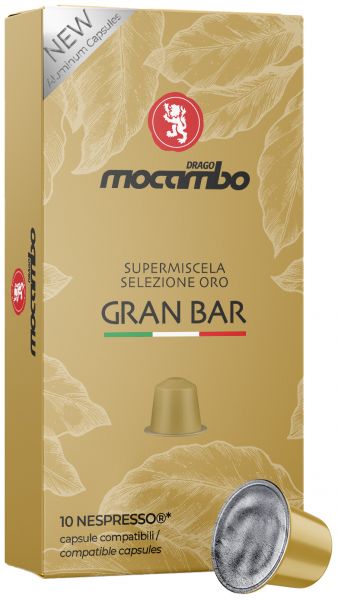 Mocambo Nespresso®-kompatible Kapseln Gran Bar