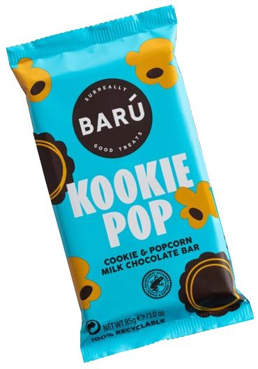 Baru Schokolade Cookie und Popcorn