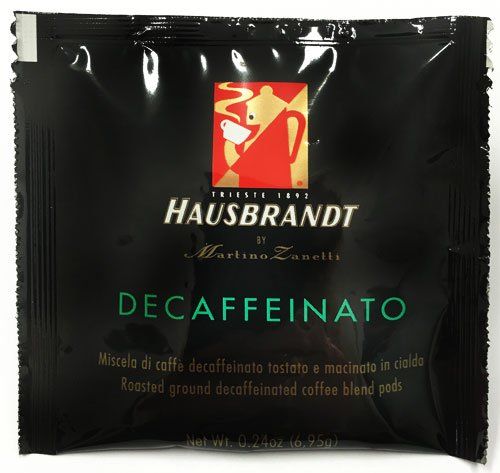 Hausbrandt Decaffeinato Pads entkoffeiniert