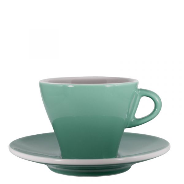 Cappuccinotasse bunt - Mint