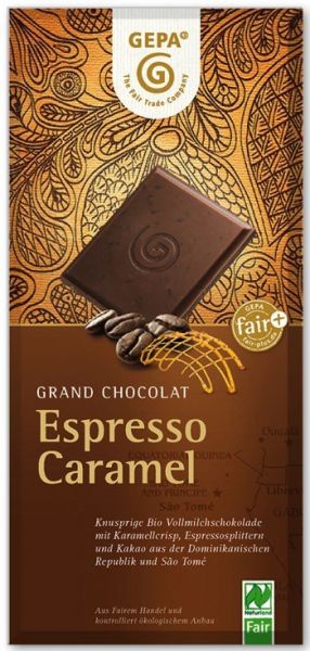 GEPA BIO Schokolade Espresso Caramel